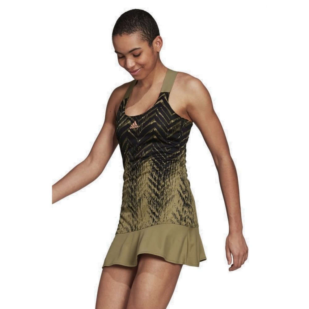 Adidas Primeblue Orbit Green Tennis Dress